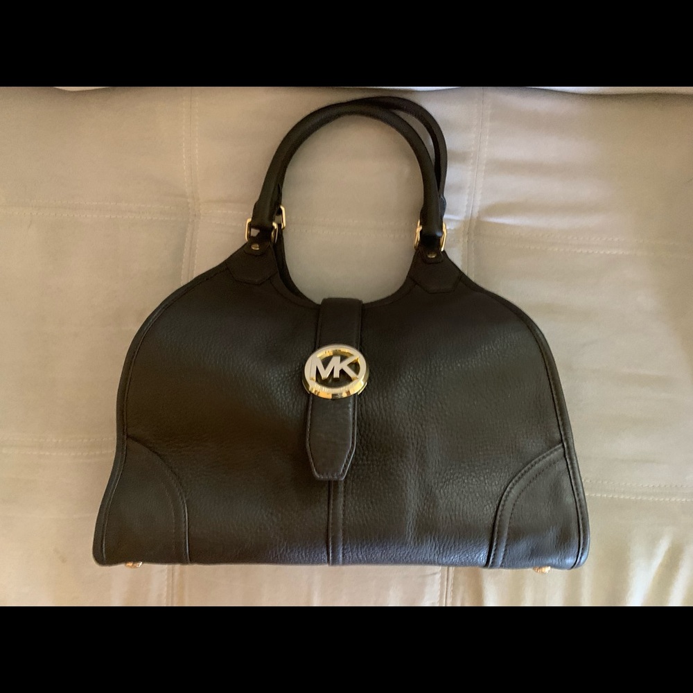 Michael Kors NWOT dark brown leather bag